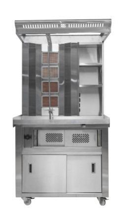 Shawarma Grill with Cabinet